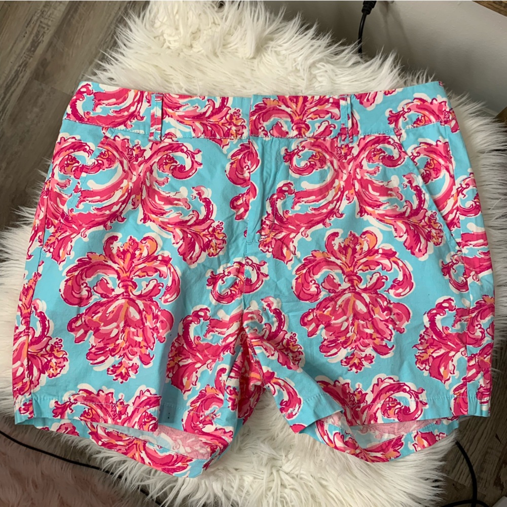 Caribbean Joe Pink Floral Women's Shorts